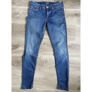 Mother The Looker Jeans Women's Size 26 Skinny High Heels to Tractor Wheels Wash